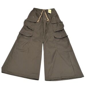 NWT mnml Rave Double Cargo Pants Men's M Brown Streetwear